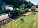 Im Cabriolet Eisenbahnwagen durchs Emmental