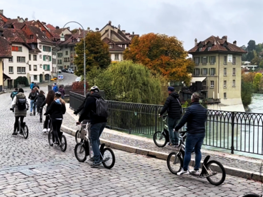 Bern Trotti Citytour mit Funk-Headset